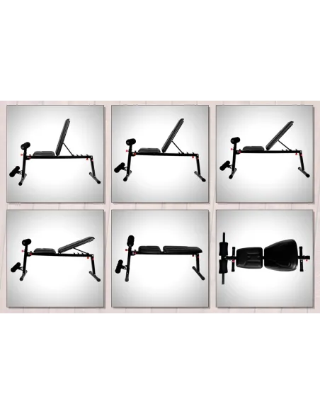 Ławka Treningowa Ultrasport TR-5 Pro Regulowana Składana 18-pozycji 195kg