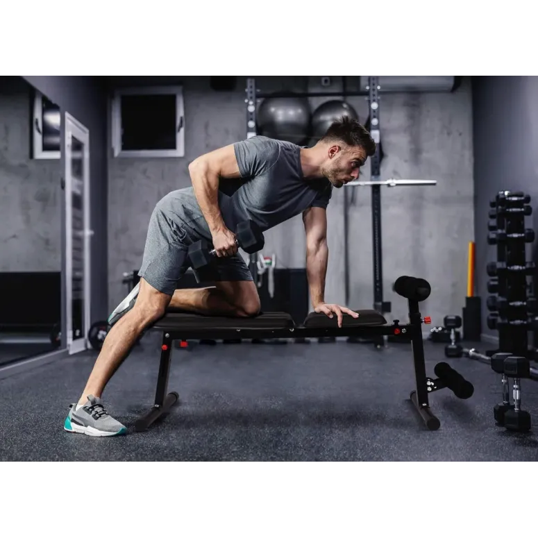 Ławka Treningowa Ultrasport TR-5 Pro Regulowana Składana 18-pozycji 195kg