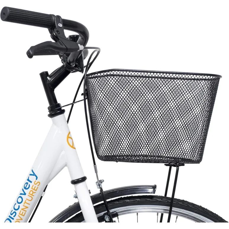 Rower Miejski Damski 26 Błotniki Dzwonek Bagażnik Koszyk Oświetlenie Stopka