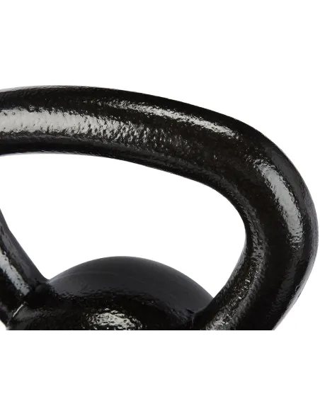 Kettlebell Żeliwny 20kg Amazon Basics Czarny Odważnik Hantel Kula Kettle
