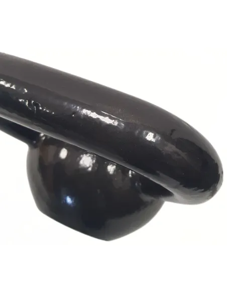 Kettlebell Żeliwny 20kg Amazon Basics Czarny Odważnik Hantel Kula Kettle