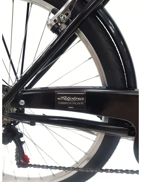 Rower Miejski Damski 26 Stal Retro Bagażnik Oświetlenie Dzwonek Revoshift