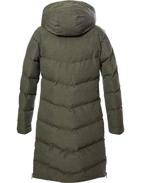 Pikowany Płaszcz Dziewczęcy Killtec Kow 167 Wodoodporny Z Kapturem r. 164cm