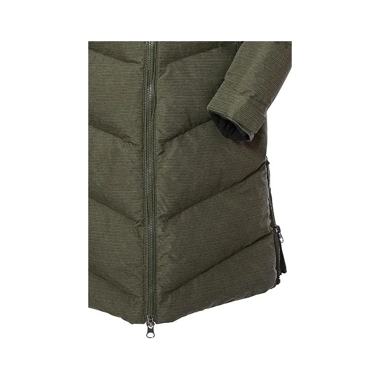 Pikowany Płaszcz Dziewczęcy Killtec Kow 167 Wodoodporny Z Kapturem r. 164cm