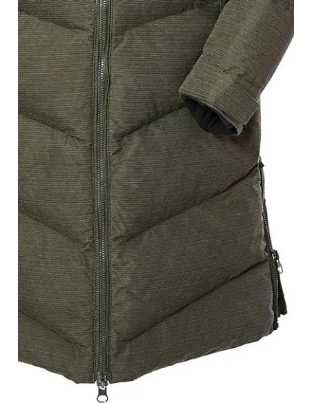 Pikowany Płaszcz Dziewczęcy Killtec Kow 167 Wodoodporny Z Kapturem r. 164cm