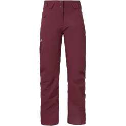 Spodnie Narciarskie Damskie Schöffel Weissach Bordowe Wodoodporne r. XL/44