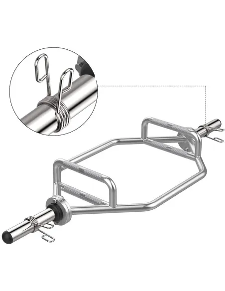 Gryf Heksagonalny Dripex Olympia Do Martwego Ciągu Solidny Do 360 kg 50 mm