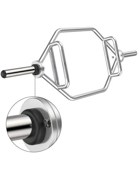 Gryf Heksagonalny Dripex Olympia Do Martwego Ciągu Solidny Do 360 kg 50 mm