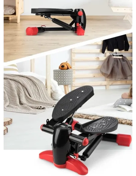 Stepper Fitness Tohoyard Exercise Treningowy Do Ćwiczeń Do Domu LCD Zestaw