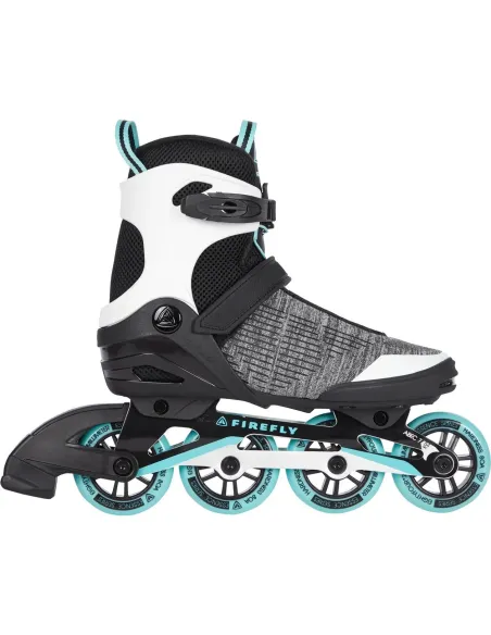 Rolki damskie FIREFLY ILS 350 W84 Oddychające Klamra Rzep Kółka 84 mm r. 39