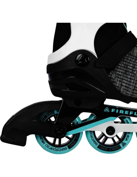 Rolki damskie FIREFLY ILS 350 W84 Oddychające Klamra Rzep Kółka 84 mm r. 39