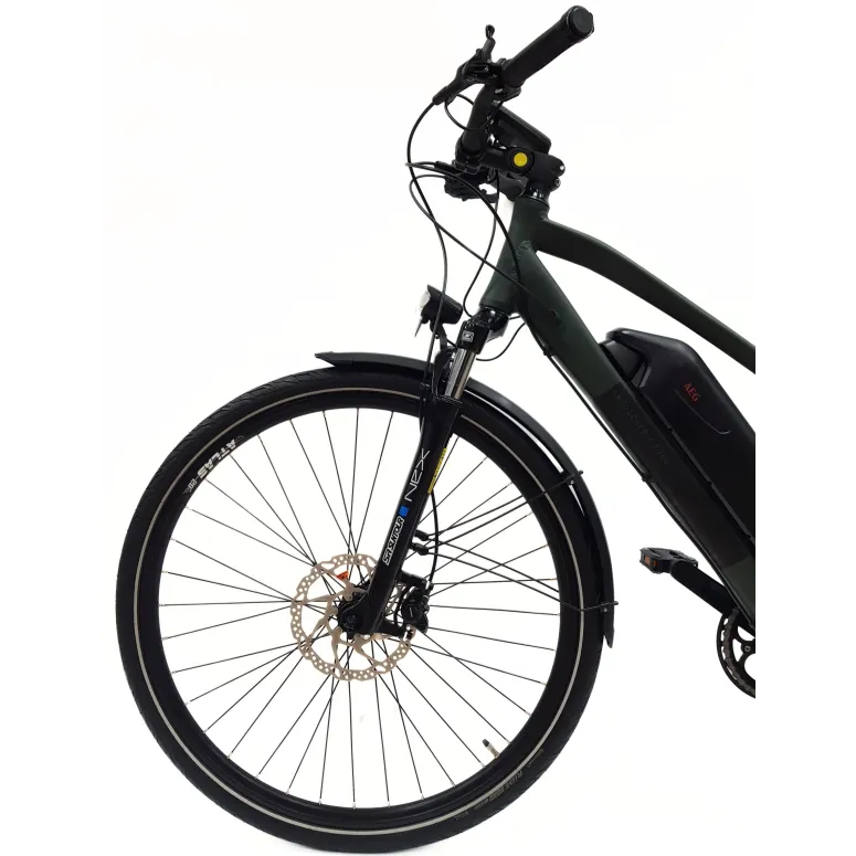 Elektryczny Rower Trekkingowy 28 Alu Deore Hydraulika Wspomaganie Światła