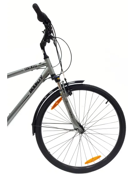 Rower Trekkingowy 28 ALU Uniwersalny Revo Dzwonek Stopka Bagażnik Błotniki