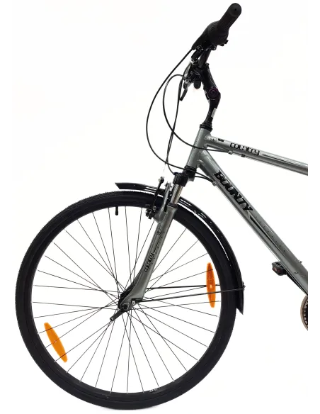 Rower Trekkingowy 28 ALU Uniwersalny Revo Dzwonek Stopka Bagażnik Błotniki