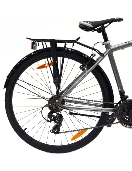 Rower Trekkingowy 28 ALU Uniwersalny Revo Dzwonek Stopka Bagażnik Błotniki