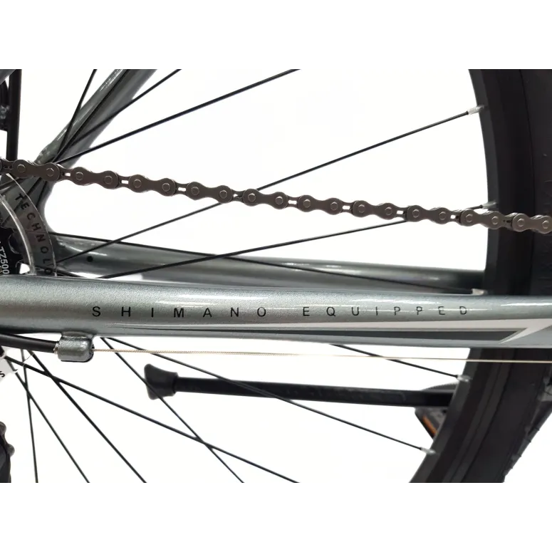 Rower Trekkingowy 28 ALU Uniwersalny Revo Dzwonek Stopka Bagażnik Błotniki