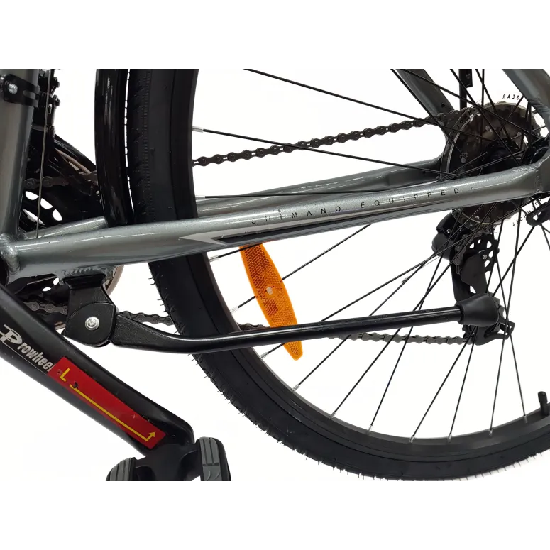 Rower Trekkingowy 28 ALU Uniwersalny Revo Dzwonek Stopka Bagażnik Błotniki