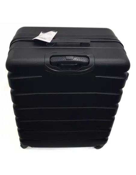 Zestaw Walizek Flight Knight 3 Walizki Duża Średnia Mała Koła 360° Czarny