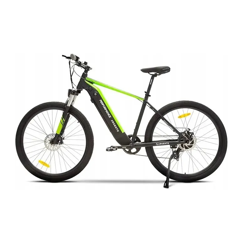 Elektryczny Rower Górski 29 ALU MTB Hardtail Wspomaganie Tarcze Oświetlenie