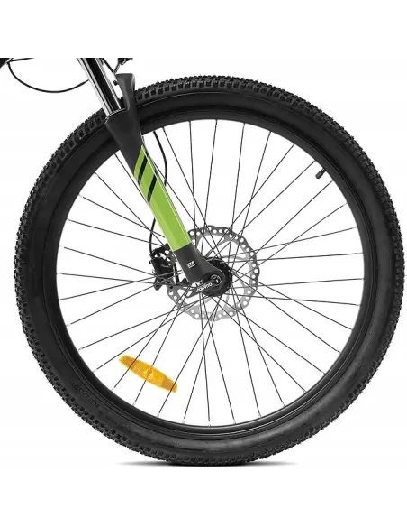 Elektryczny Rower Górski 29 ALU MTB Hardtail Wspomaganie Tarcze Oświetlenie