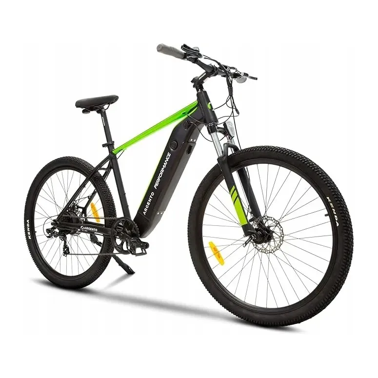 Elektryczny Rower Górski 29 ALU MTB Hardtail Wspomaganie Tarcze Oświetlenie