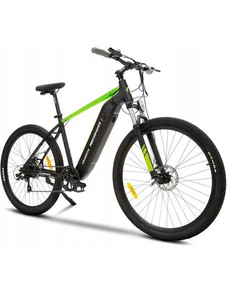 Elektryczny Rower Górski 29 ALU MTB Hardtail Wspomaganie Tarcze Oświetlenie