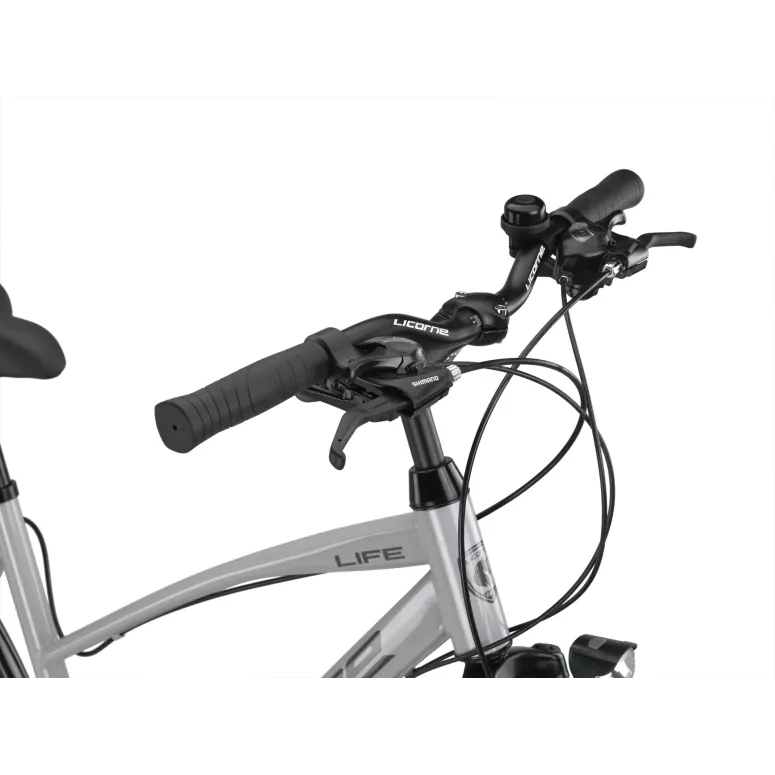 Rower Trekkingowy Damski 28 Stal Bagażnik Światła Dzwonek Błotniki Cyngle