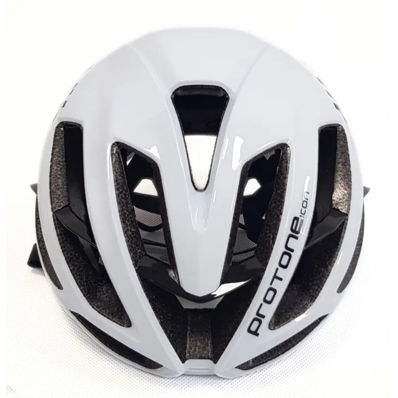 Kask Rowerowy Uniseks Protone Icon White Wentylacja Kolarski r. M (52-58cm)