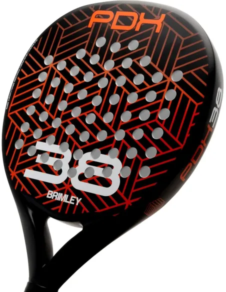 Rakieta Do Padla Brimley PDX38 Carbon 38mm Hybrydowa Tenisowa + Pokrowiec