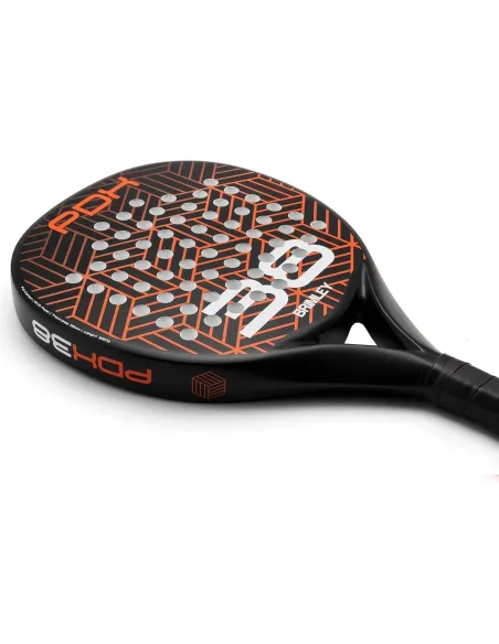 Rakieta Do Padla Brimley PDX38 Carbon 38mm Hybrydowa Tenisowa + Pokrowiec