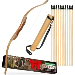 Łuk Dla Dzieci Zestaw Łucznika Bogenkönig Falke F154 Tarcza Kołczan Strzały