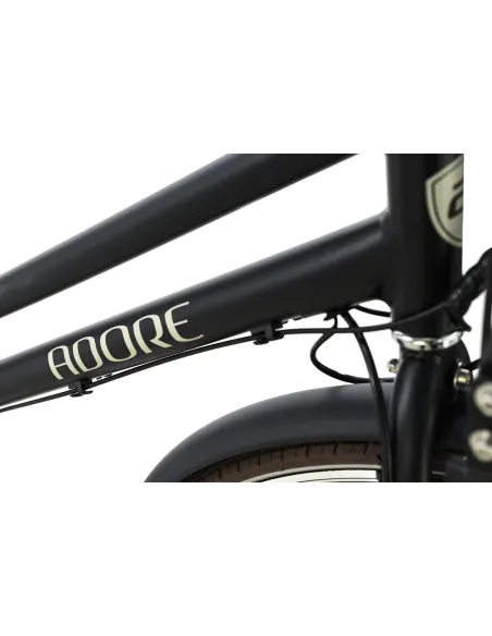 Elektryczny Rower Miejski 28 Damski ALU Wspomaganie Nexus Światła Bagażnik