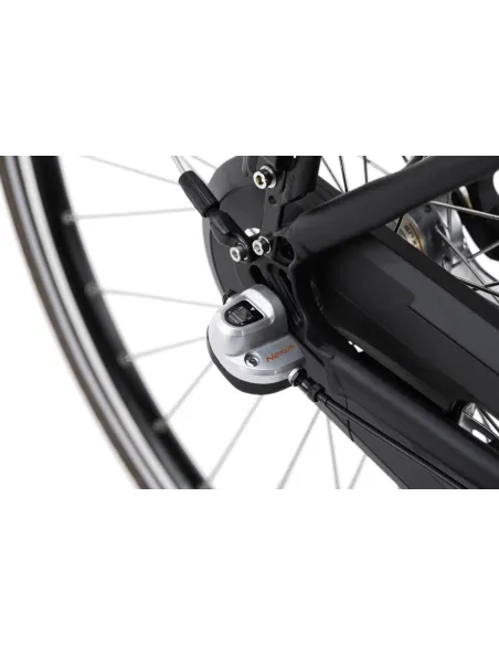 Elektryczny Rower Miejski 28 Damski ALU Wspomaganie Nexus Światła Bagażnik