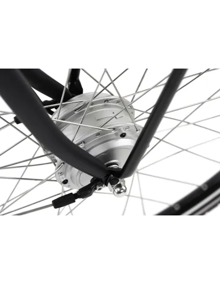 Elektryczny Rower Miejski 28 Damski ALU Wspomaganie Nexus Światła Bagażnik