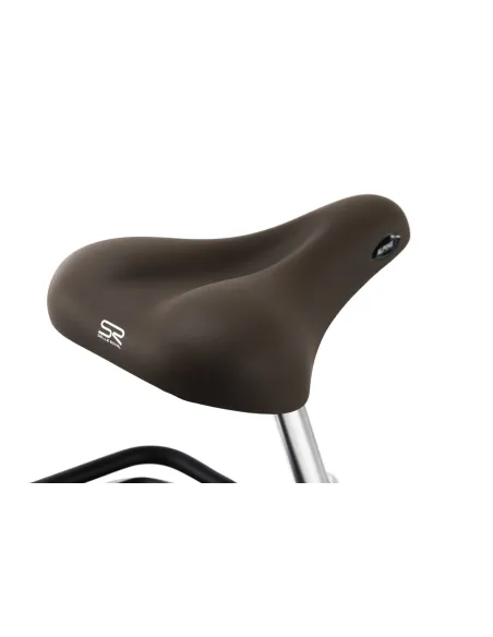 Elektryczny Rower Miejski 28 Damski ALU Wspomaganie Nexus Światła Bagażnik