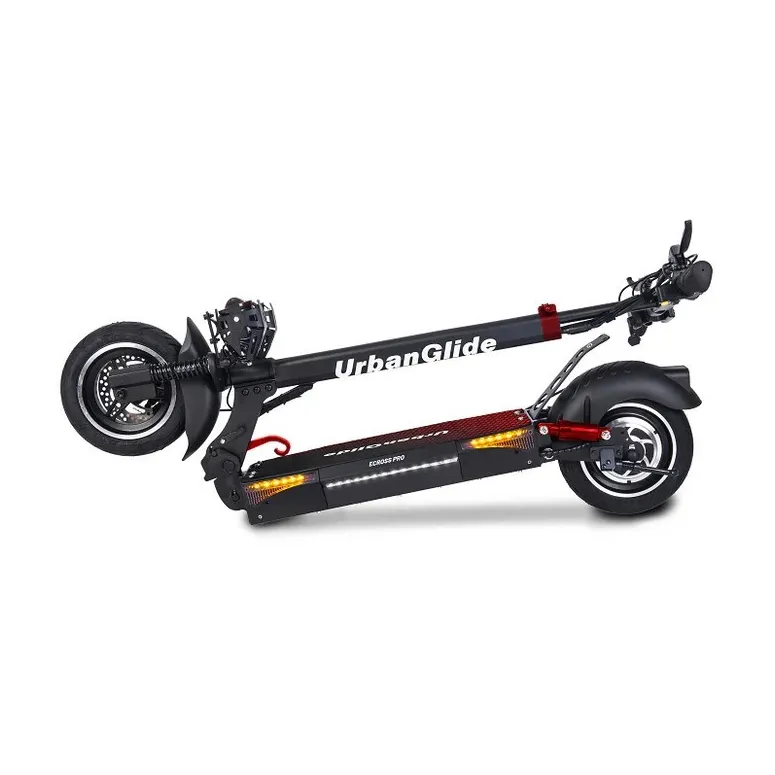 Hulajnoga Elektryczna Urban Glide eCross Pro Oświetlenie Tarcze 800 W 13 Ah