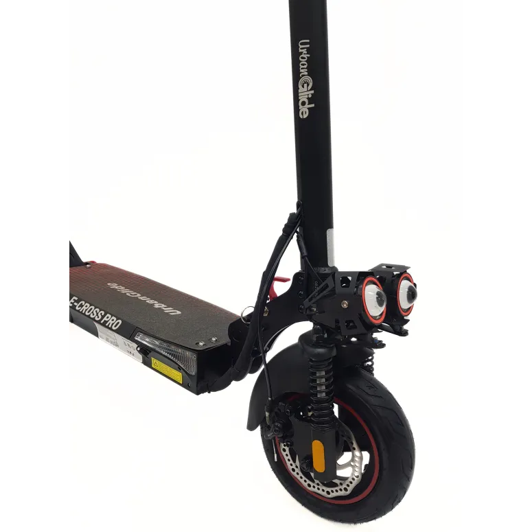 Hulajnoga Elektryczna Urban Glide eCross Pro Oświetlenie Tarcze 800 W 13 Ah