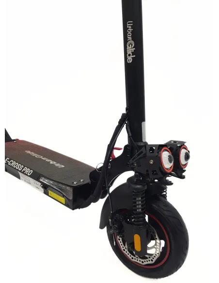 Hulajnoga Elektryczna Urban Glide eCross Pro Oświetlenie Tarcze 800 W 13 Ah