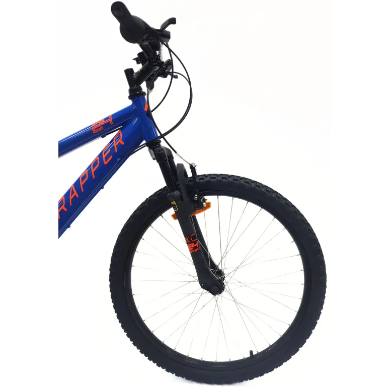 Rower Górski Dziecięcy 24 MTB Hardtail Revo Dzwonek Oświetlenie Odblaski