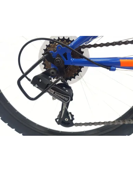 Rower Górski Dziecięcy 24 MTB Hardtail Revo Dzwonek Oświetlenie Odblaski