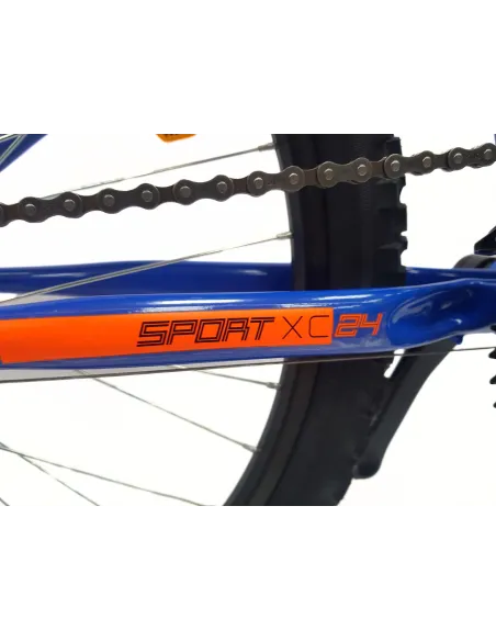 Rower Górski Dziecięcy 24 MTB Hardtail Revo Dzwonek Oświetlenie Odblaski