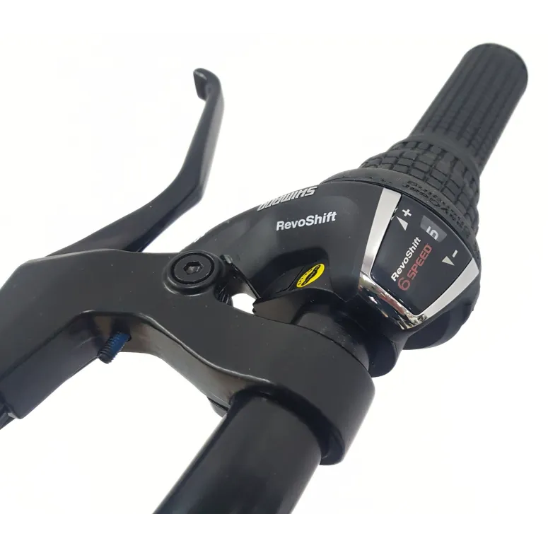 Rower Górski Dziecięcy 24 MTB Hardtail Revo Dzwonek Oświetlenie Odblaski