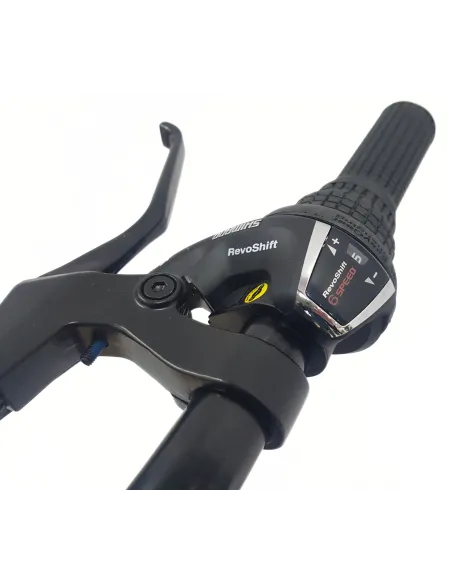 Rower Górski Dziecięcy 24 MTB Hardtail Revo Dzwonek Oświetlenie Odblaski