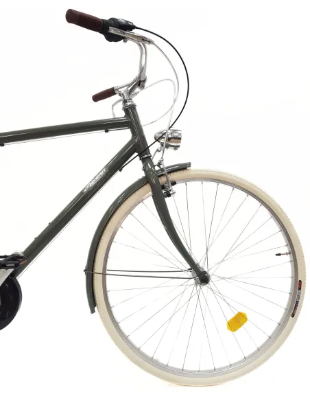 Rower Miejski Męski 28 ALU Revoshift Bagażnik Błotniki Oświetlenie Stopka