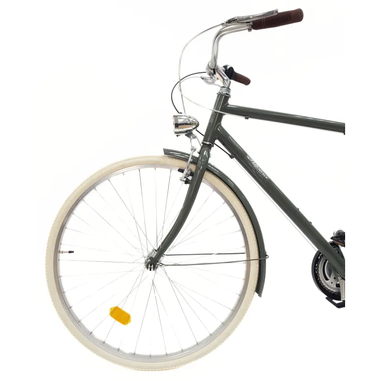 Rower Miejski Męski 28 ALU Revoshift Bagażnik Błotniki Oświetlenie Stopka