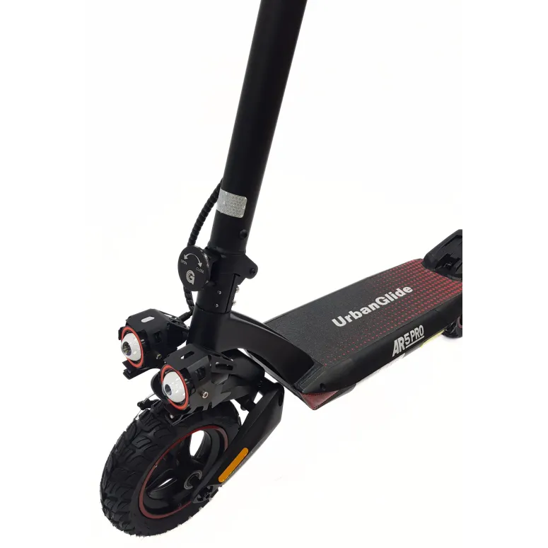 Hulajnoga Elektryczna Urban Glide AR5 Pro Amortyzacja Światła 600 W 10 Ah