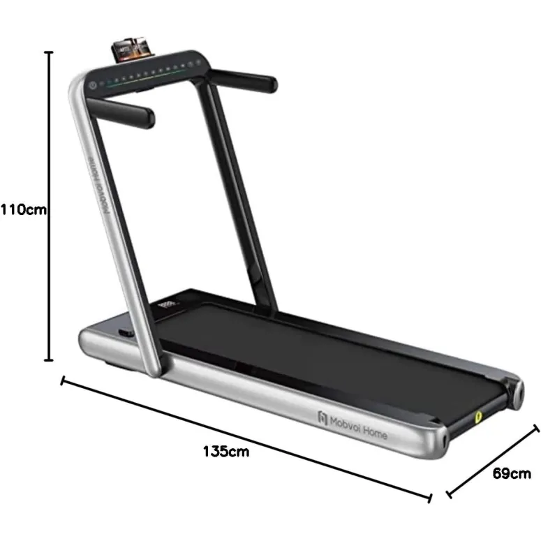 Bieżnia Elektryczna Mobvoi Home PRO Srebrna Domowa Składana Pilot 120 kg