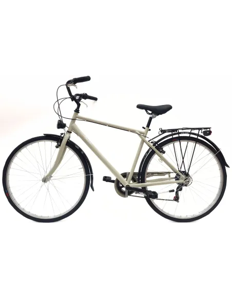 Rower Miejski 28 Męski Stal Revoshift Błotniki Bagażnik Oświetlenie Stopka