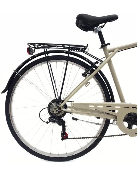 Rower Miejski 28 Męski Stal Revoshift Błotniki Bagażnik Oświetlenie Stopka