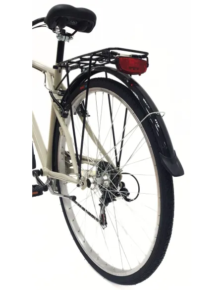Rower Miejski 28 Męski Stal Revoshift Błotniki Bagażnik Oświetlenie Stopka